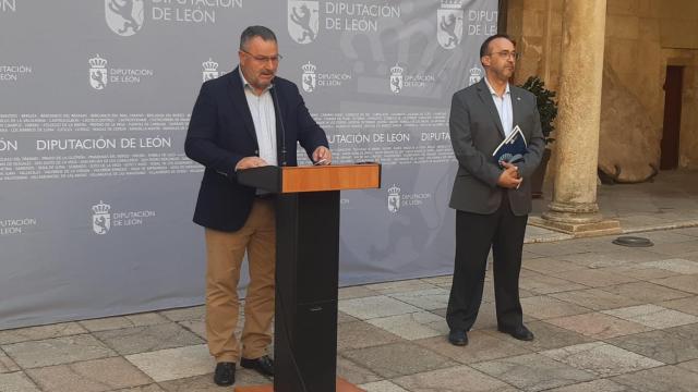 Eudardo Morán, presidente de la Diputación de León, en una imagen de archivo