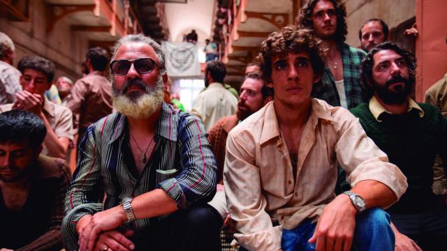 Javier Gutiérrez y Miguel Herrán en 'Modelo 77'