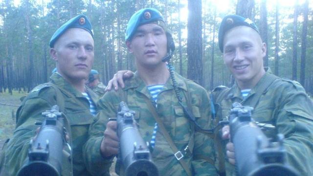 Tres miembros del grupo Wagner destacados en Ucrania.