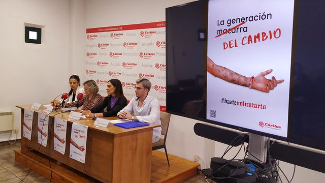 Presentación de la nueva campaña de Cáritas Salamanca 'La Generación del Cambio'