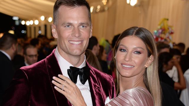 Gisele Bündchen y Tom Brady en la Gala MET de 2019.