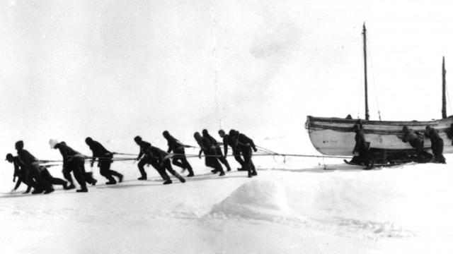 Una imagen de la fallida expedición.