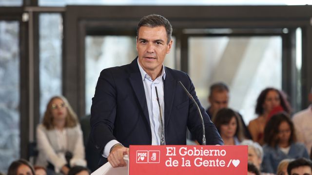 Pedro Sánchez en Toledo. Foto: Óscar Huertas.