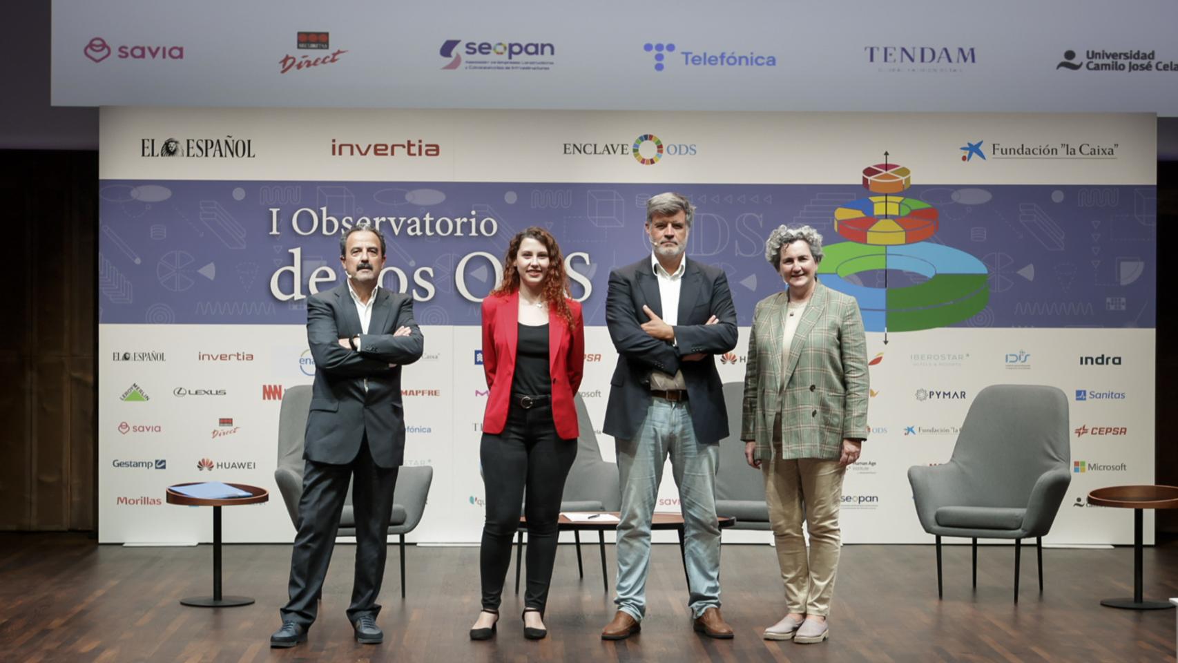 La última mesa de la jornada.