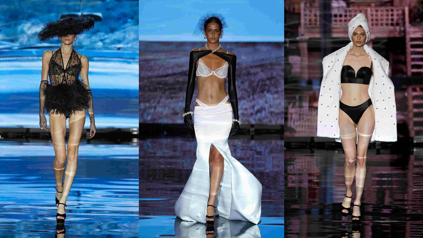 La magia del cine de Hitchcok inunda el desfile de André Sardá y marca la apertura de la MBFWMadrid