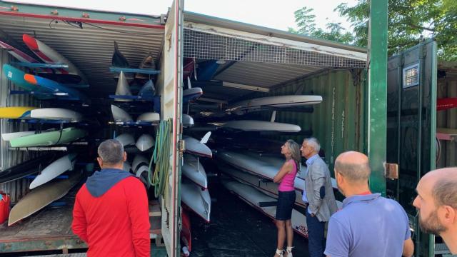 Martina Aneiros visitó esta mañana las instalaciones del Cabanas KDM