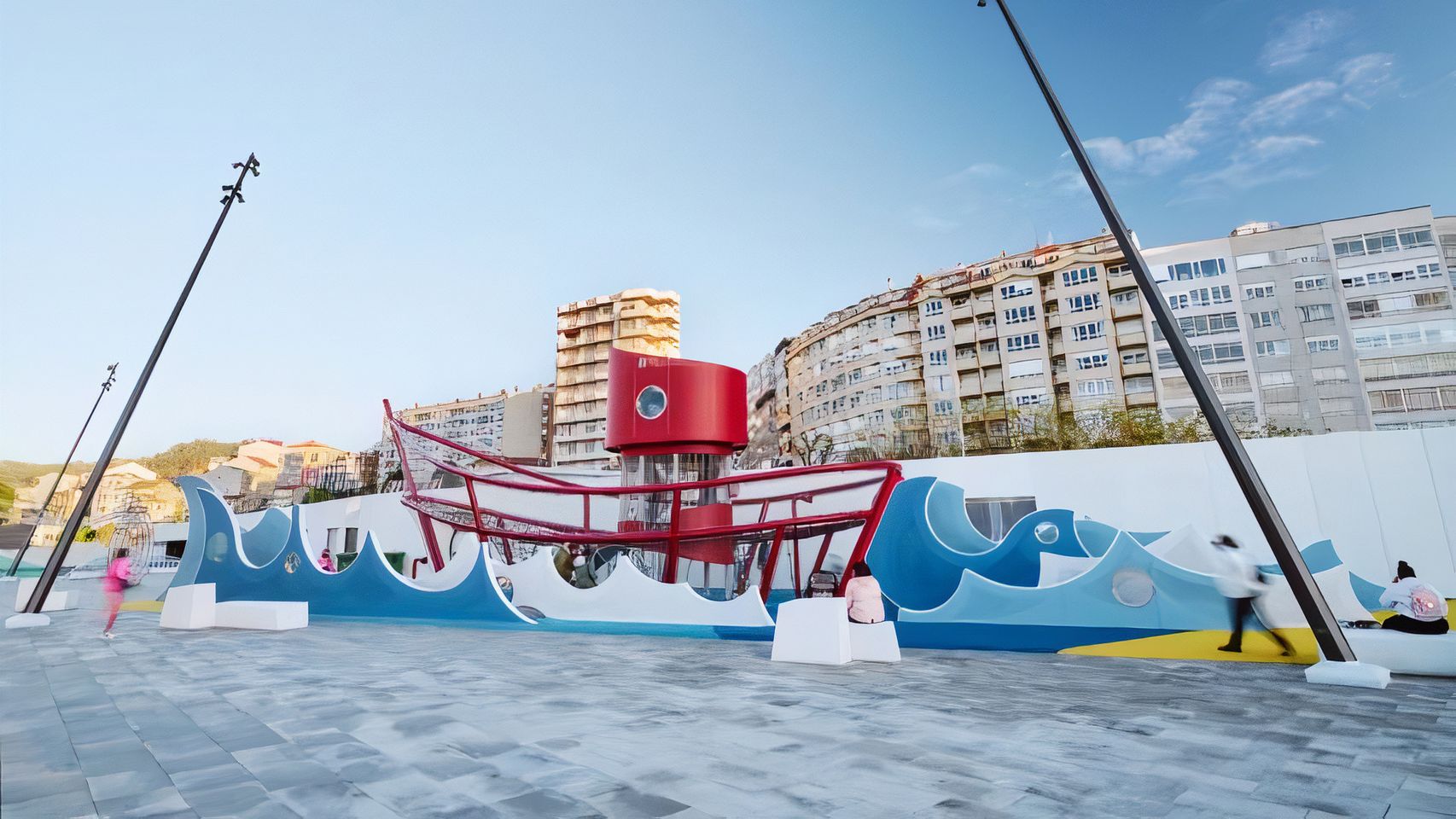 Parque infantil de Vialia.