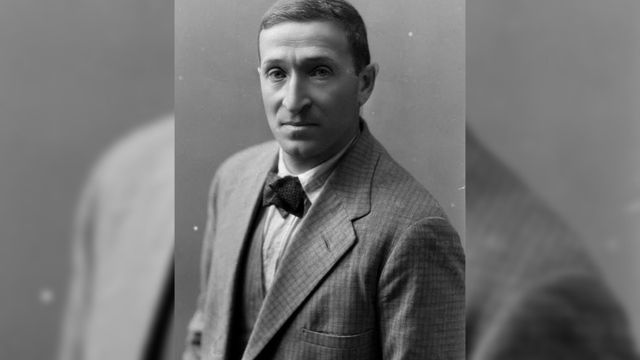 El escultor Francisco Asorey.