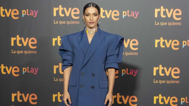 Chanel, en la presentación de RTVE.