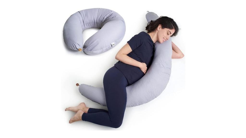 Almohada para dormir y cojín de lactancia XXL de Niimo