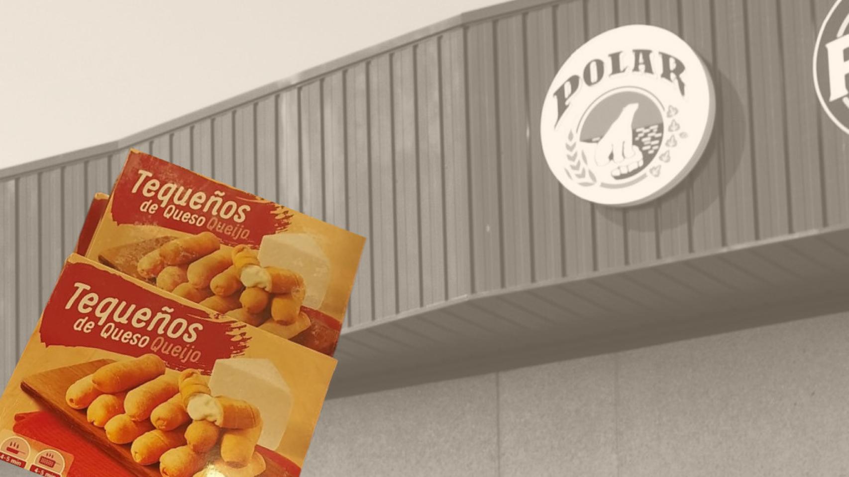 Montaje de tequeños bajo la marca Hacendado y la fábrica de Empresas Polar en Madrid.