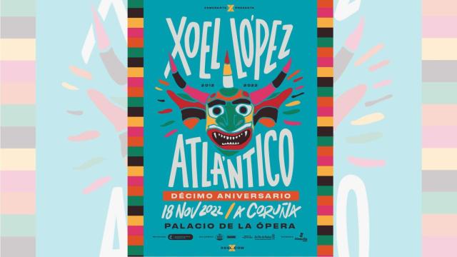 Cartel del concierto que Xoel López dará en la ciudad herculina
