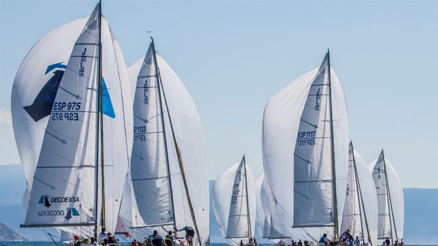 Campeonato de España de J80 en Baiona.