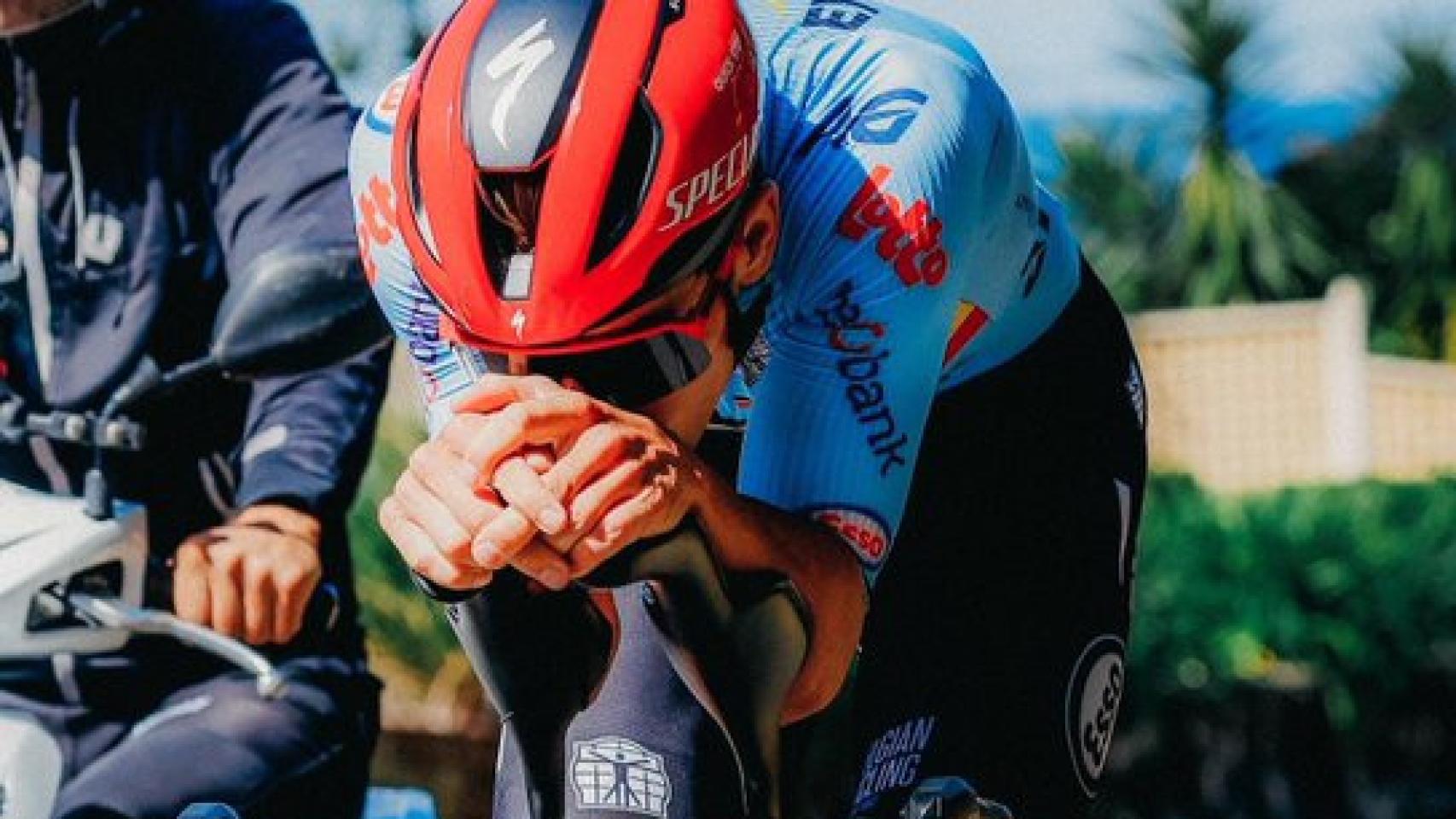 Remco Evenepoel preparando el Mundial de contrarreloj en Australia