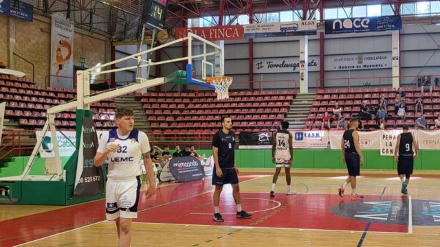 Encuentro disputado entre Hereda San Pablo Burgos y UEMC Real Valladolid Baloncesto