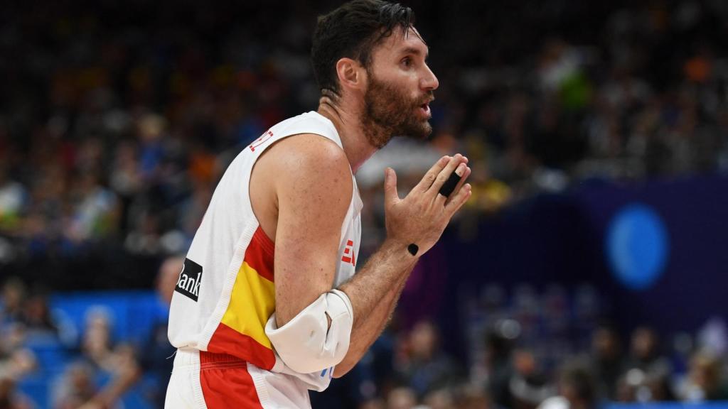 Rudy Fernández se desespera tras una decisión arbitral