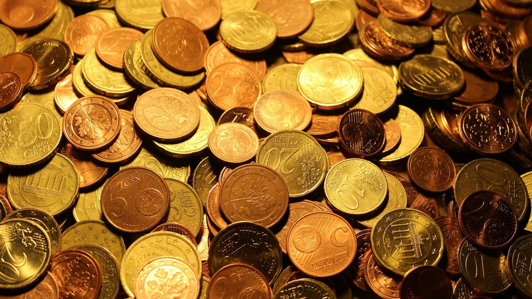 Monedas de euro.
