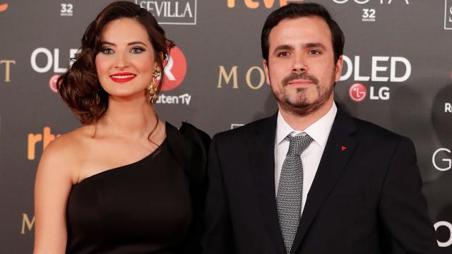 Anna Ruiz y el ministro Alberto Garzón ya son padres de dos niñas.