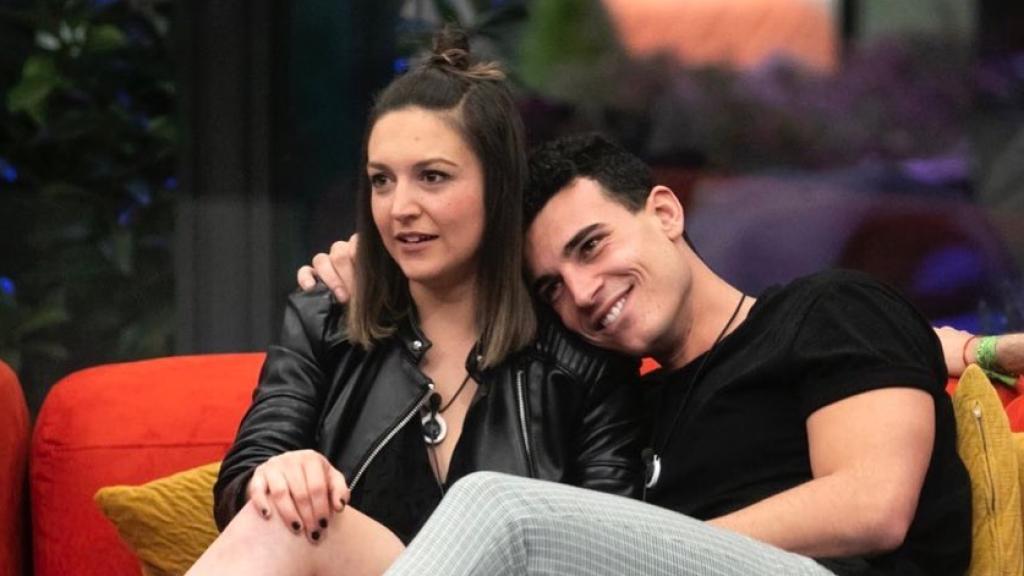 Marta Jurado y Adrián Tello en su paso por 'Secret Story'