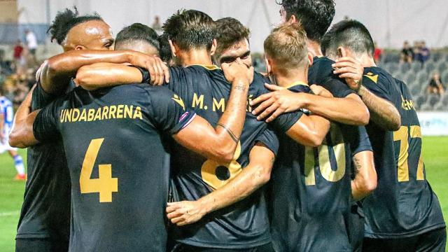 Semana clave en lo económico para el Intercity, aquí en su última victoria en liga.