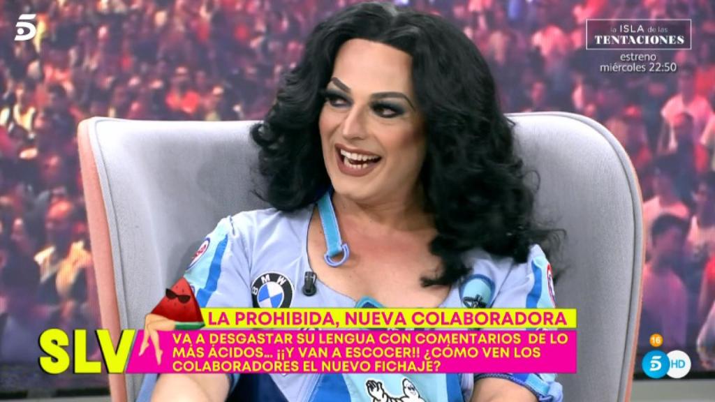 La Prohibida se estrena como nueva colaboradora de 'Sálvame': Soy optimista y guerrera