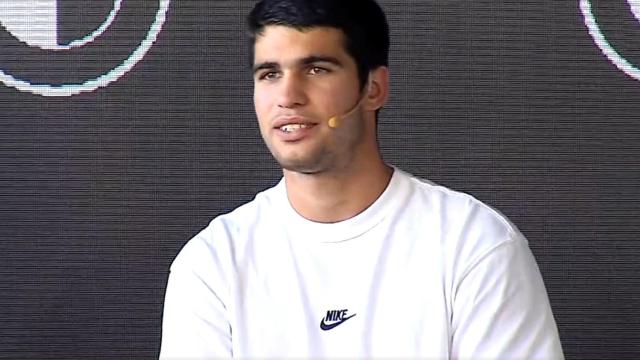 Alcaraz: Me encantaría jugar en el nuevo Bernabéu con Rafa