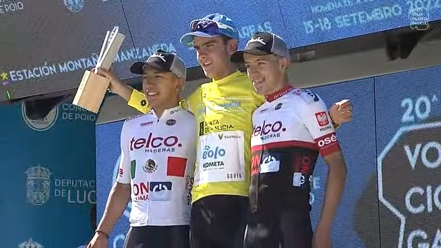 Fernando Tercero, campeón de la Volta Galicia. Foto: Eolo Kometa