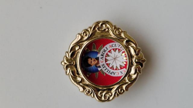 Reliquia del joven beato Carlo Acutis. Foto: Hermandad Jesús Nazareno de Ciudad Real.