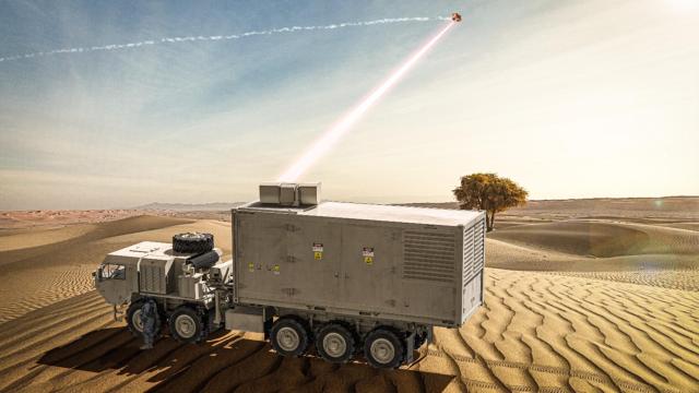 Funcionamiento del sistema IFPC-Hel de Lockheed Martin