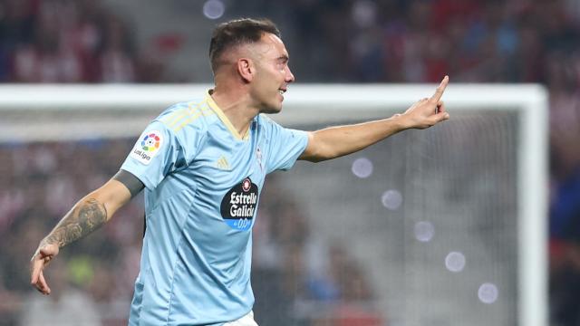 Iago Aspas, con el Celta de Vigo