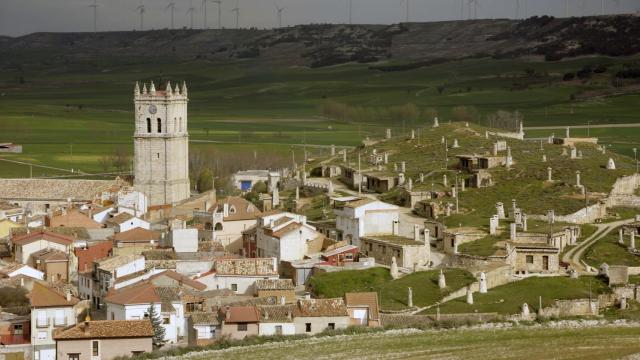 Panorámica de Baltanás.