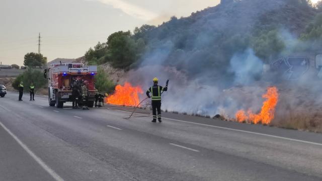 El incendio pudo ser controlado sin problemas.