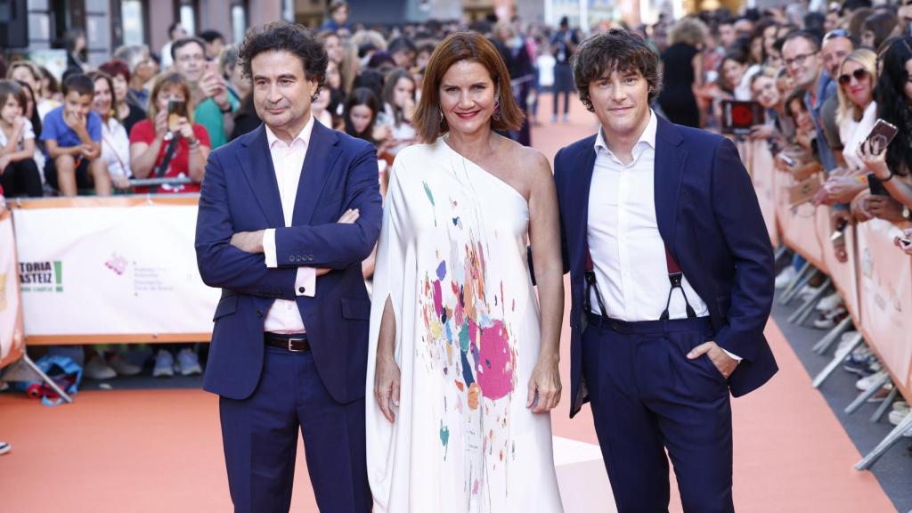 El jurado de 'MasterChef' en el FesTVal de Vitoria.