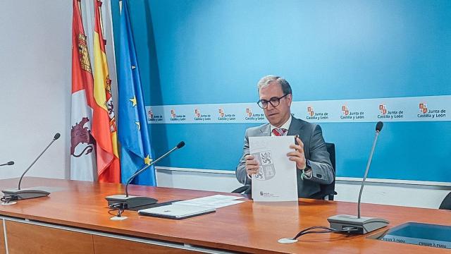 El consejero de Industria, Mariano Veganzones