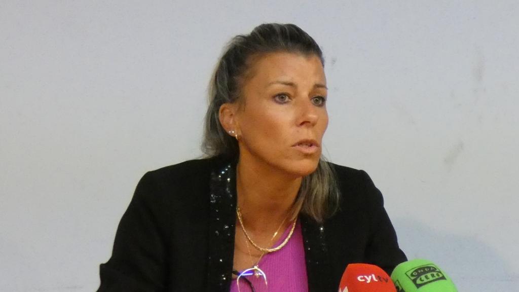 La portavoz del PSOE en el Ayuntamiento de  Ávila, Eva Arias.