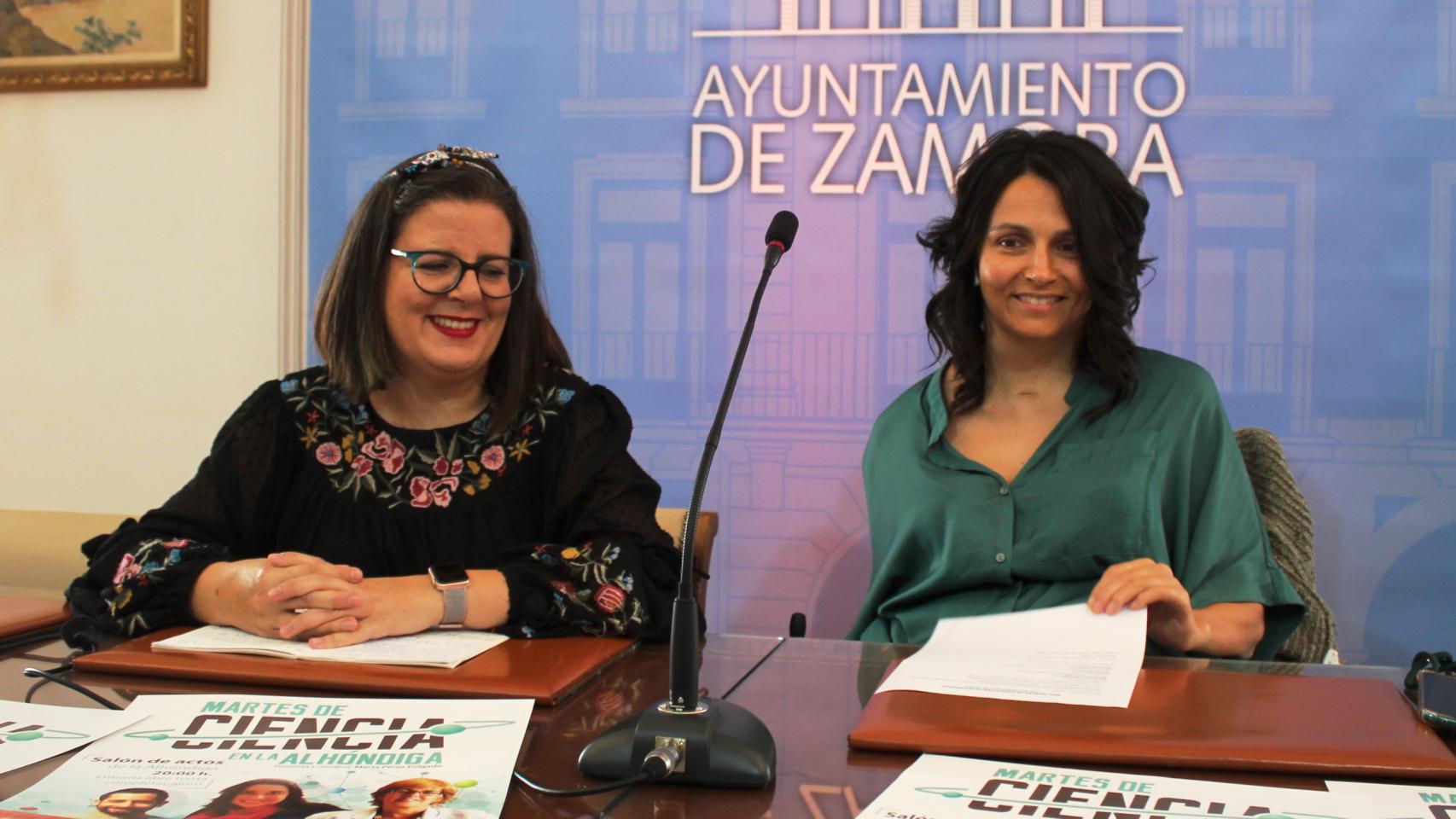 Presentación de las jornadas Martes de Ciencia en la Alhóndiga