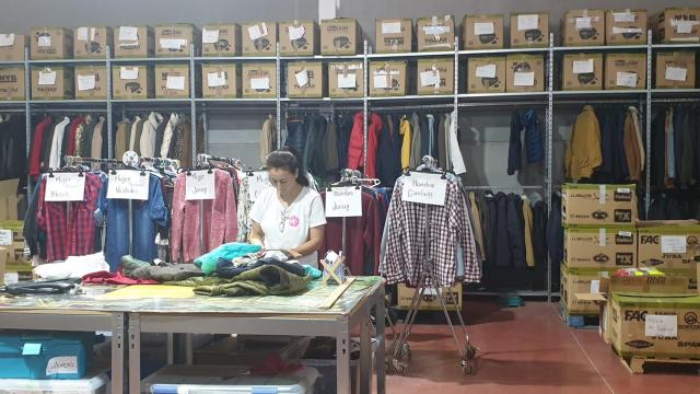 Estos son los tres destinos a los que va a parar la ropa donada a Cáritas en Toledo