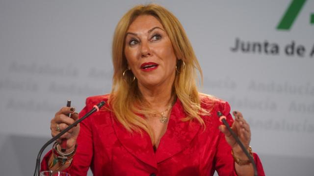 La consejera de Economía, Hacienda y Asuntos Europeos, Carolina España, este martes.