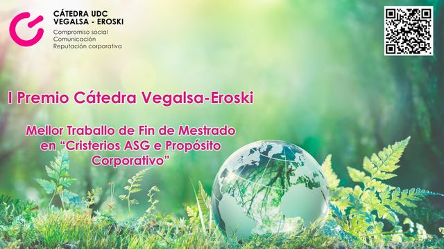 Cartel del I premio Cátedra Velgasa-Eroski