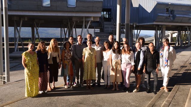 Representantes de siete universidades europeas en Vigo.