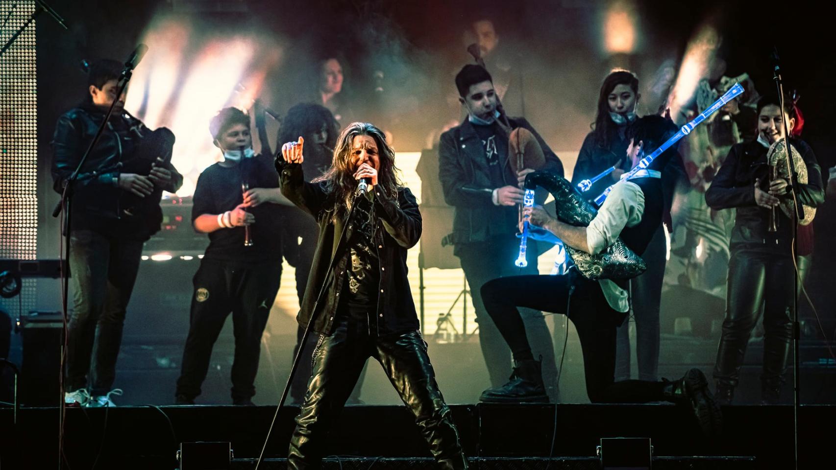 Mitic en concierto.