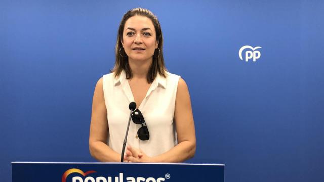 Gelen Delgado, viceportavoz del Grupo Municipal Popular en Talavera de la Reina.