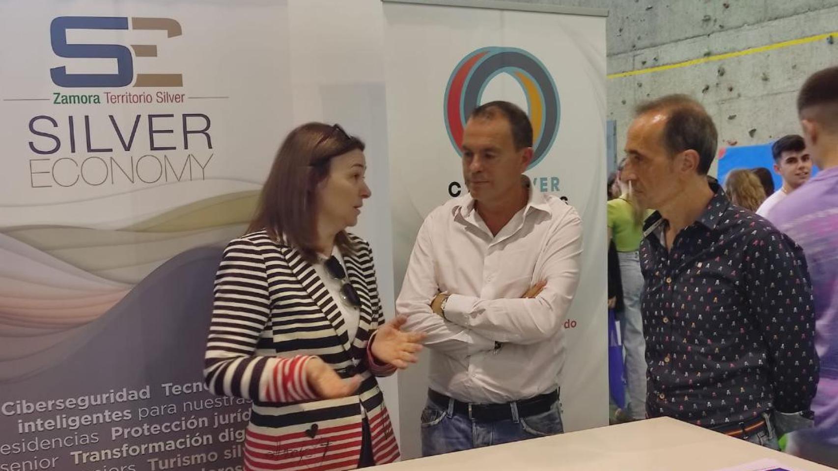 Francisco Requejo y José Luis Prieto Calderón en la inauguración del curso en el Campus Viriato,