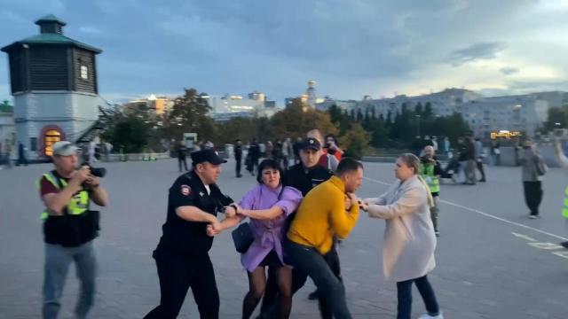 Protestas en Rusia
