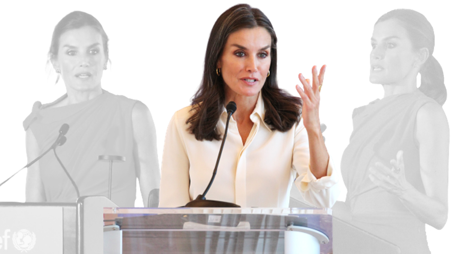 Los discursos de Letizia han sido muy aplaudidos en Nueva York.