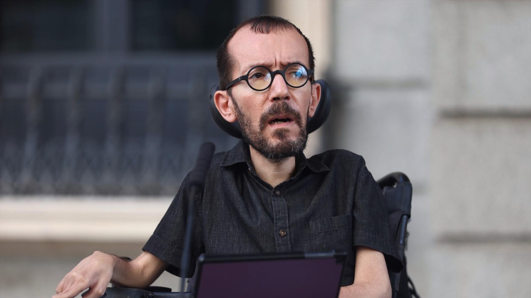 Imagen de archivo del portavoz de Unidas Podemos en el Congreso, Pablo Echenique.