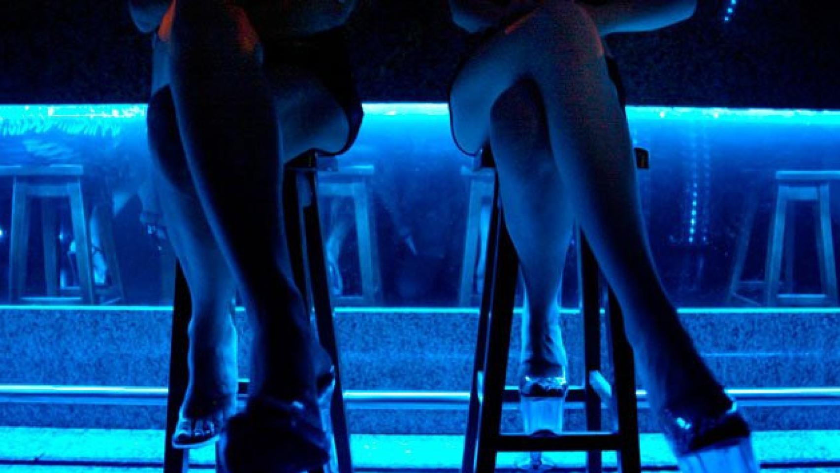 Prostitutas en un club, en imagen de archivo.