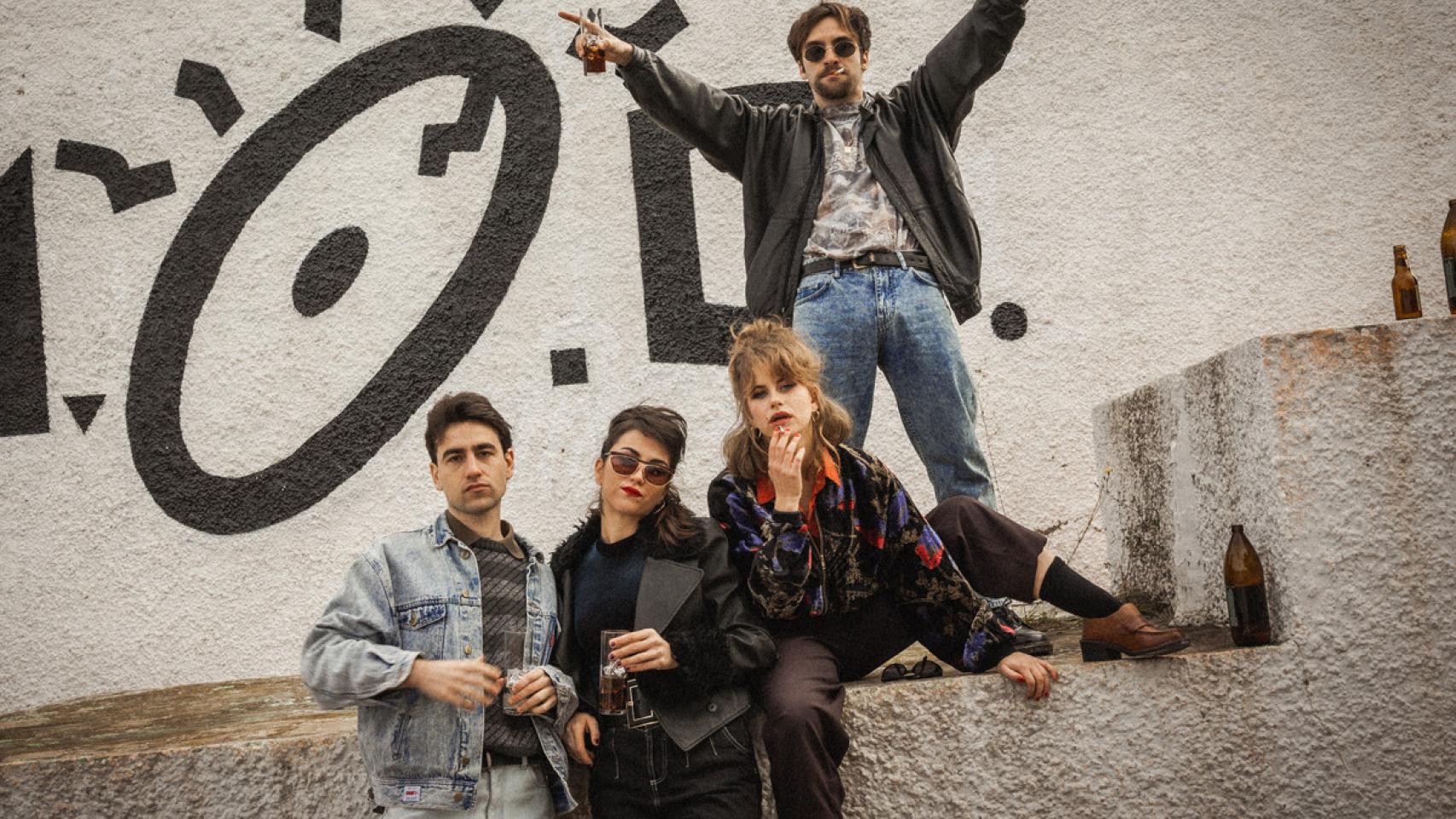 Imagen de 'La ruta'. la serie de Atresmedia ambientada en la Ruta Destroy valenciana de los 80 y principios de los 90