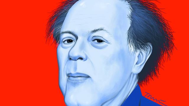 Ilustración de Javier Marías. Foto: Tomás Serrano/El Cultural