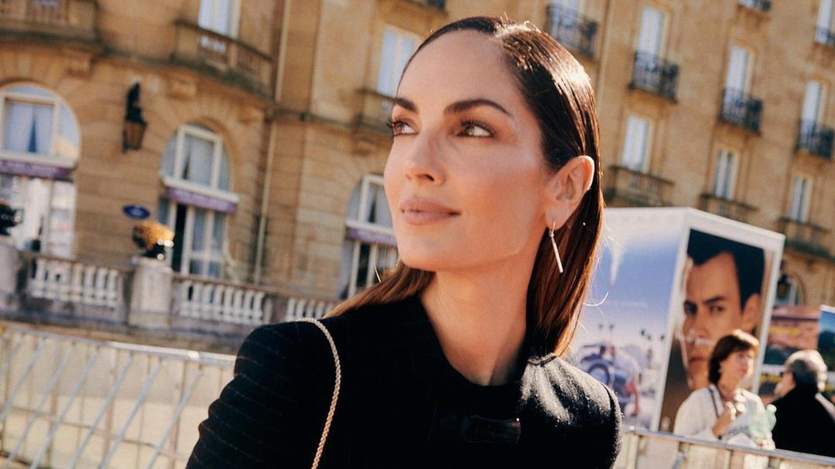 Imágenes del día: la modelo Eugenia Silva deslumbra en San Sebastián con su 'total black'